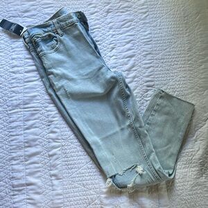 A&F High Rise Skinny Jeans